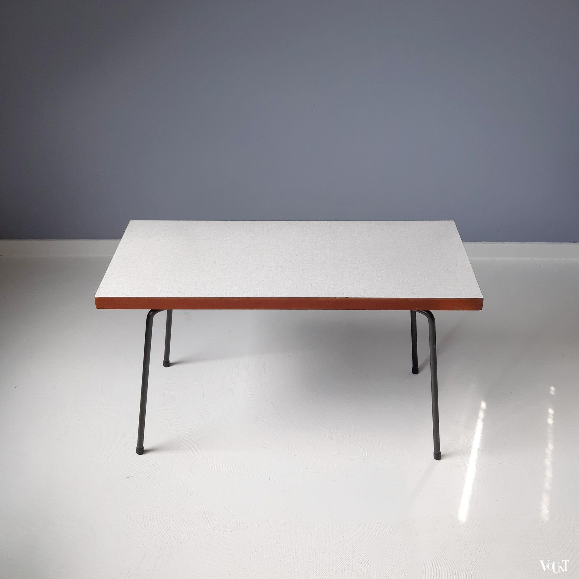 Jaren '60 inklapbare salontafel / bijzettafel