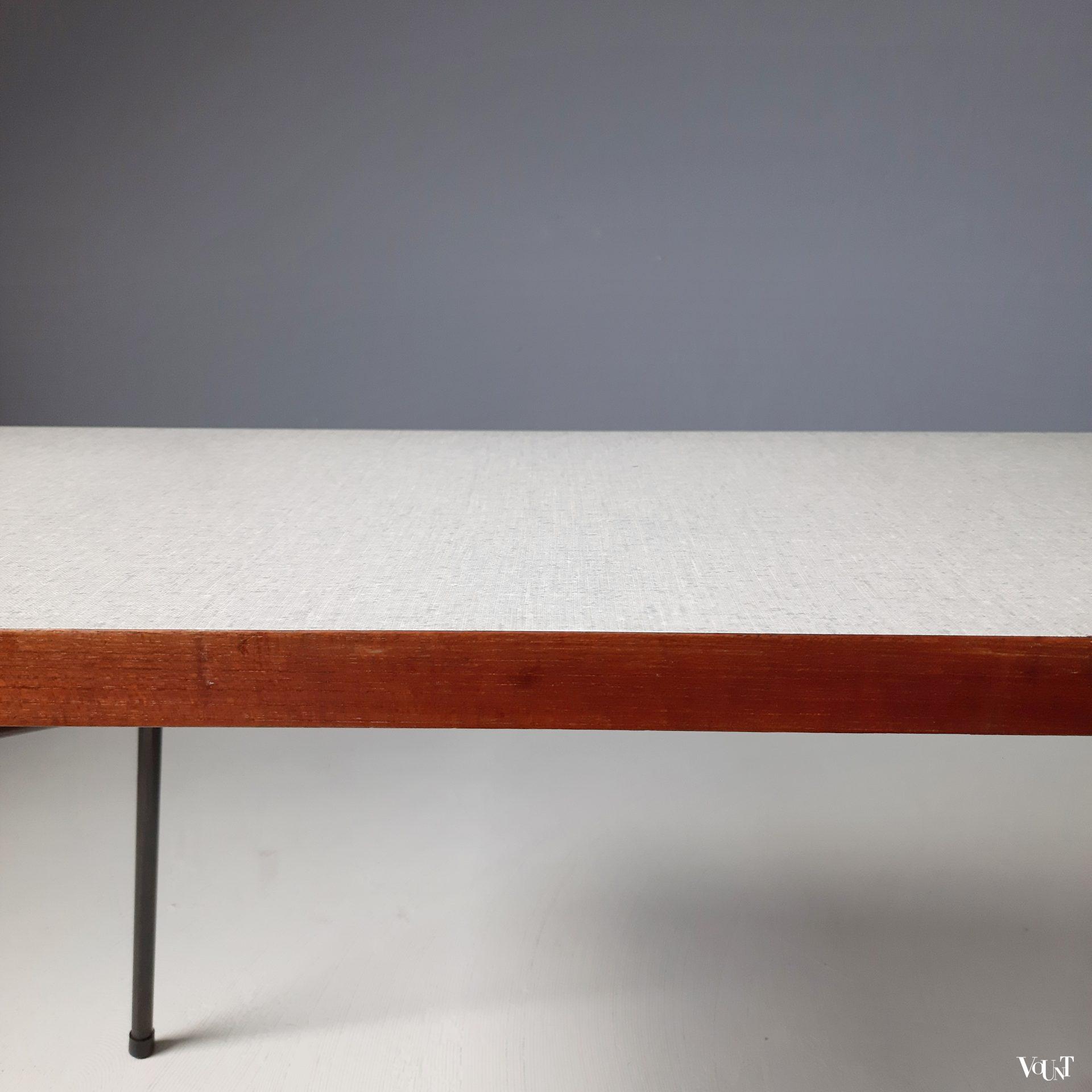 Jaren '60 inklapbare salontafel / bijzettafel