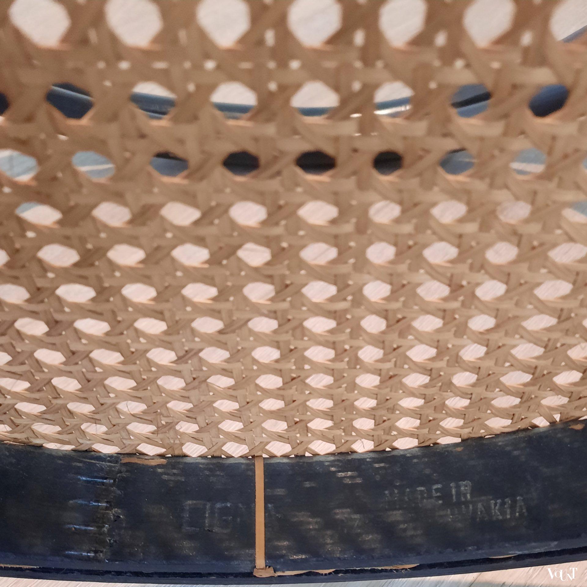 Set van 4 zwarte 209 stoelen, Ligna, jaren '70