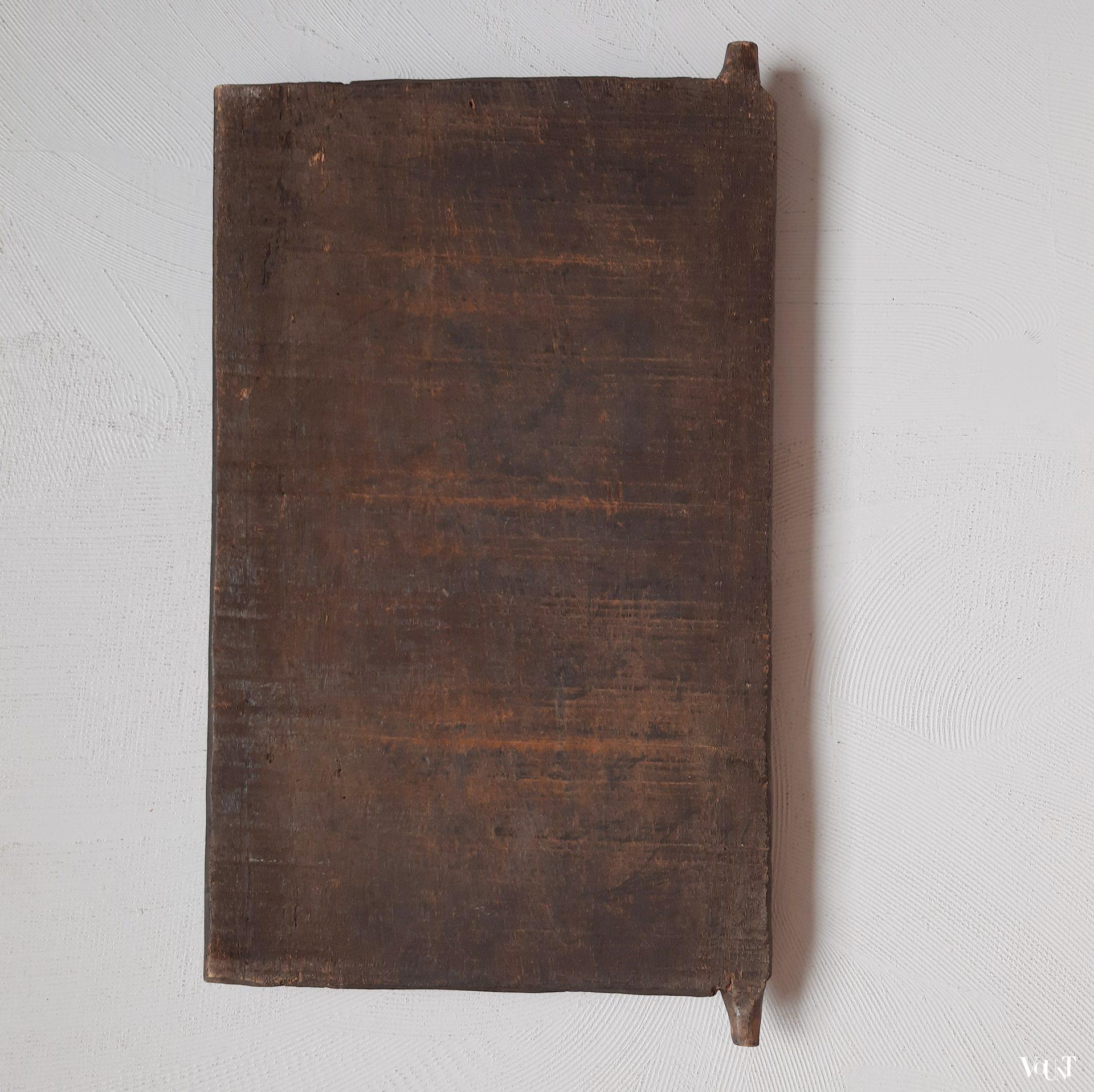 Bewerkt houten luik, Dogon, Mali, jaren '60/'70