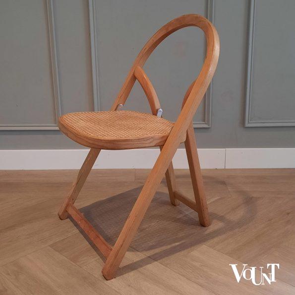 Set van 4 "Arca" klapstoelen, Gigi Sabadin voor Crassevig, jaren '70