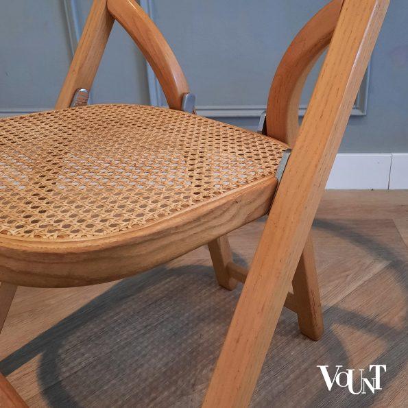 Set van 4 "Arca" klapstoelen, Gigi Sabadin voor Crassevig, jaren '70