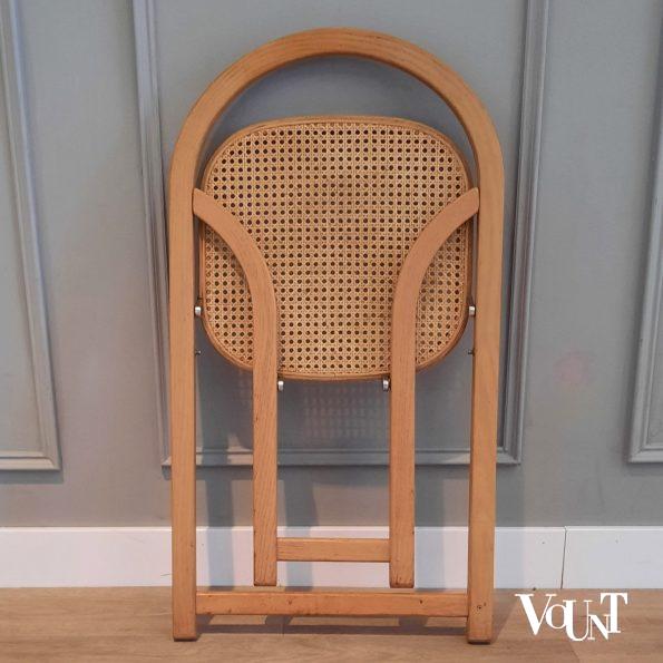 Set van 4 "Arca" klapstoelen, Gigi Sabadin voor Crassevig, jaren '70
