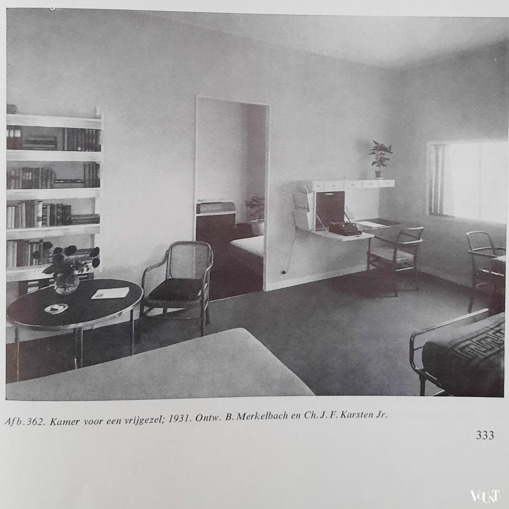 Fauteuil A61 F, Adolf Gustav Schneck voor Thonet, ca. 1930