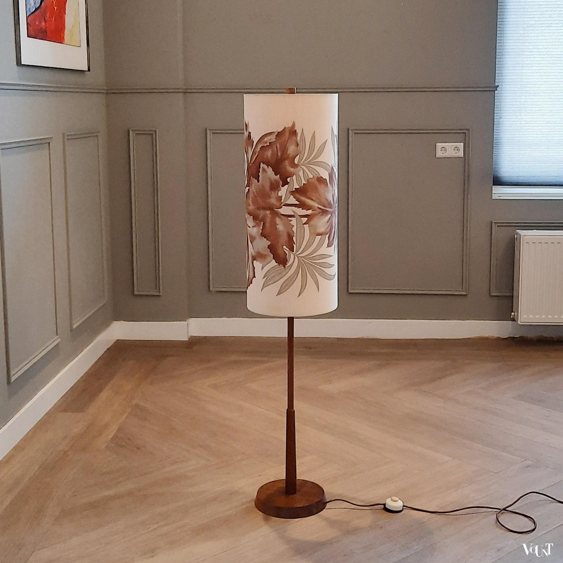 In hoogte verstelbare vloerlamp, jaren '60