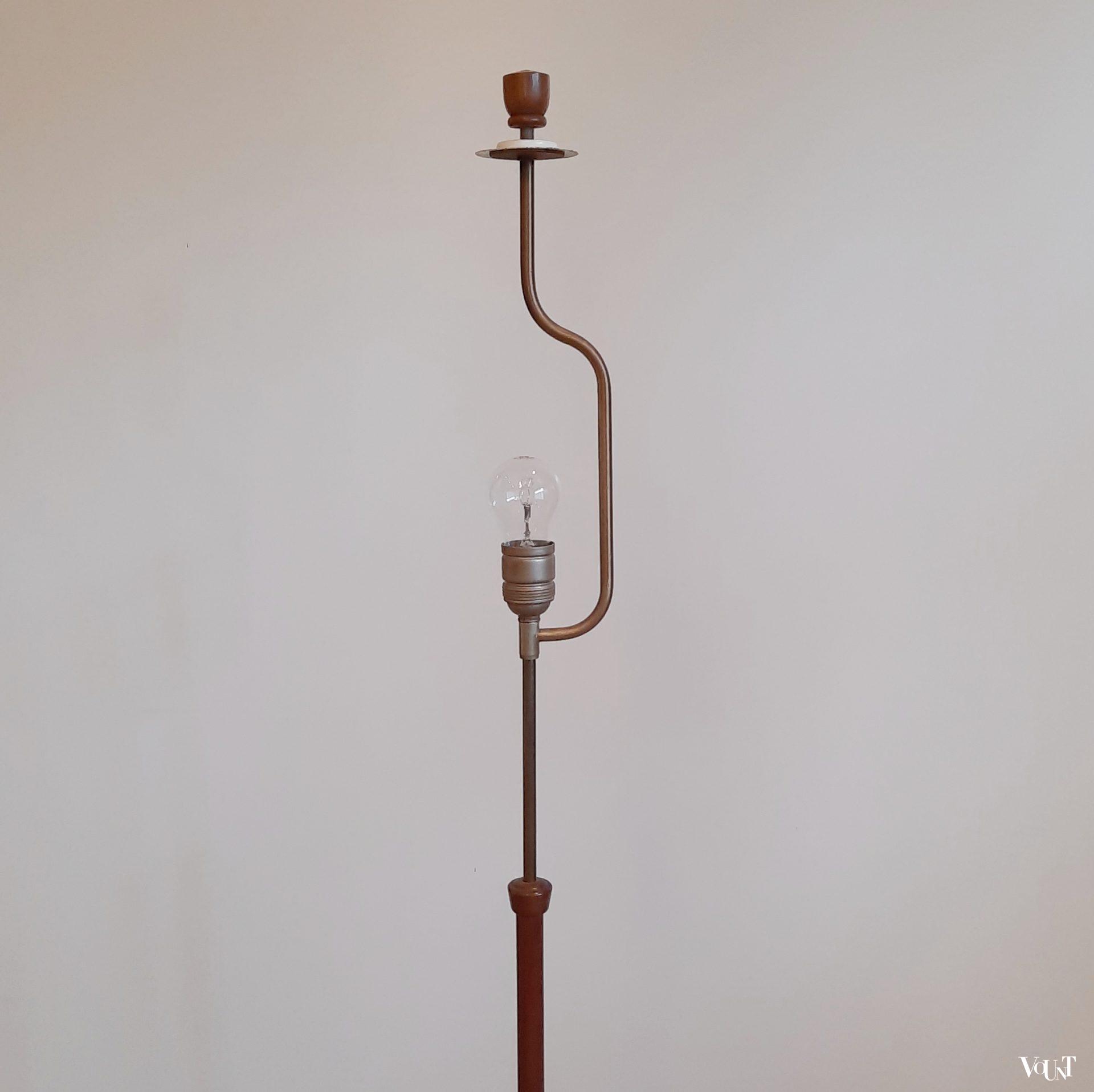 In hoogte verstelbare vloerlamp, jaren '60