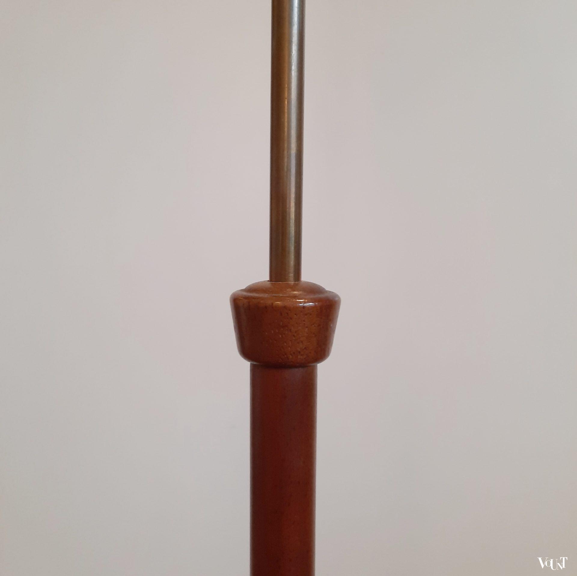 In hoogte verstelbare vloerlamp, jaren '60