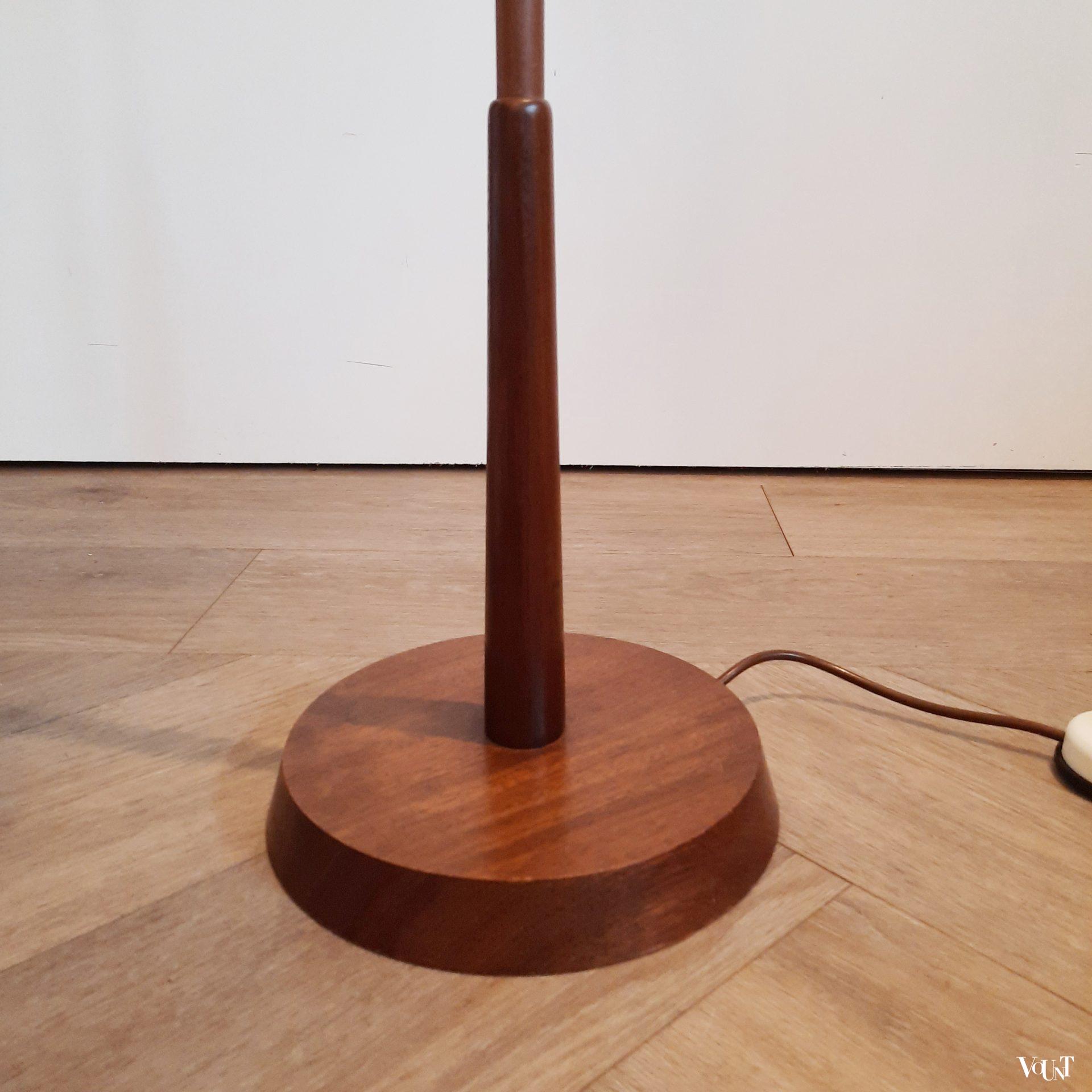 In hoogte verstelbare vloerlamp, jaren '60