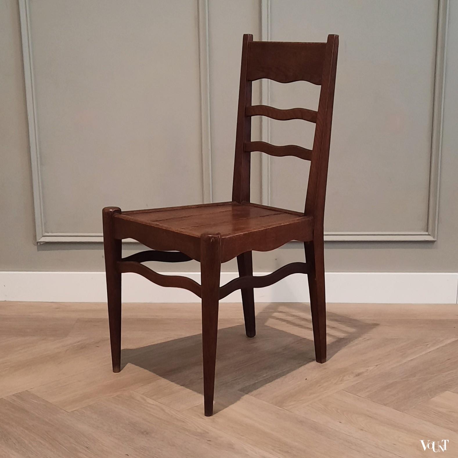 Franse houten stoel, & Crafts-stijl, begin 20e eeuw
