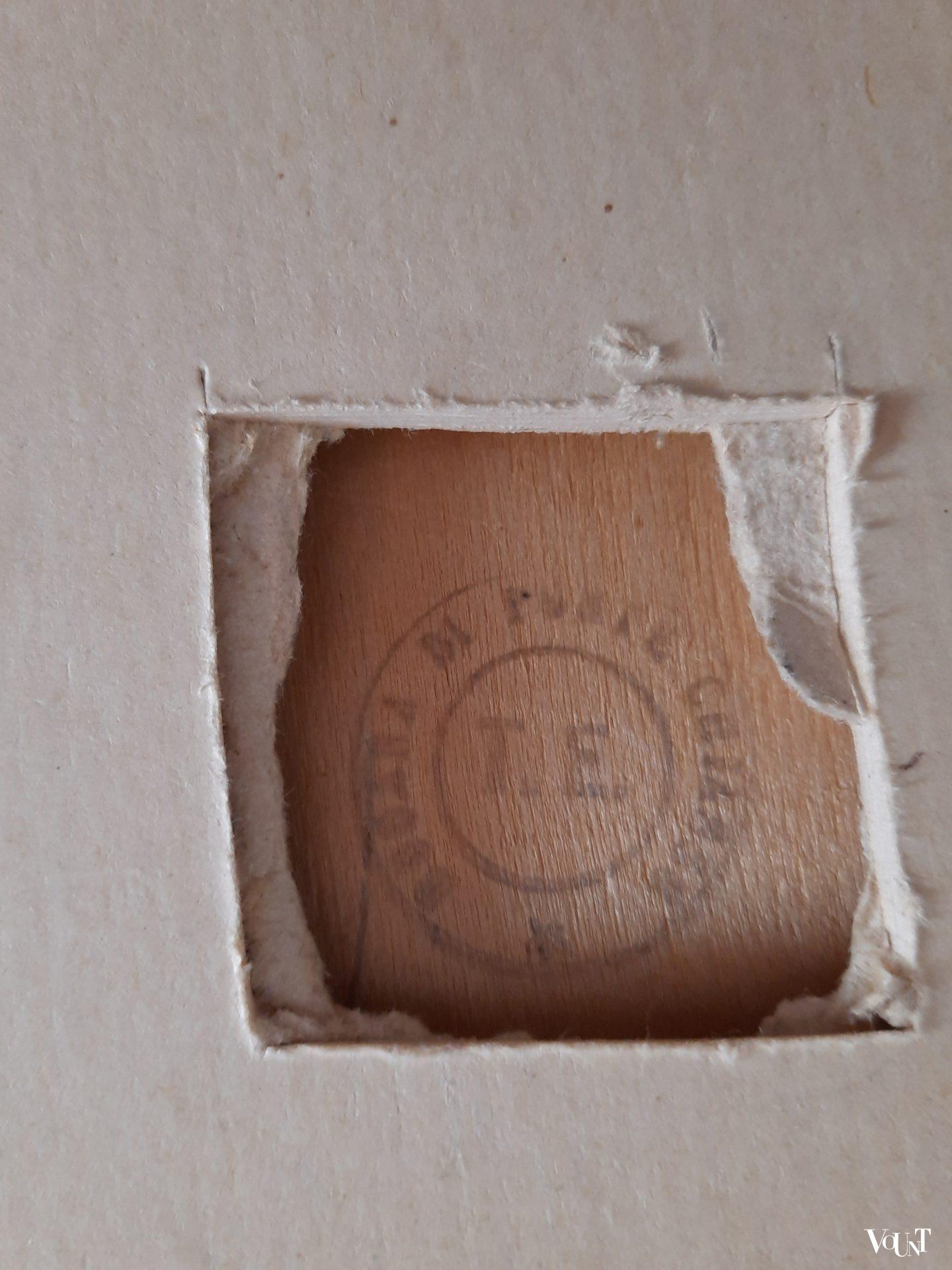 Jaren '70 schilderij vrouw met kat en vogel, Ilana 1976