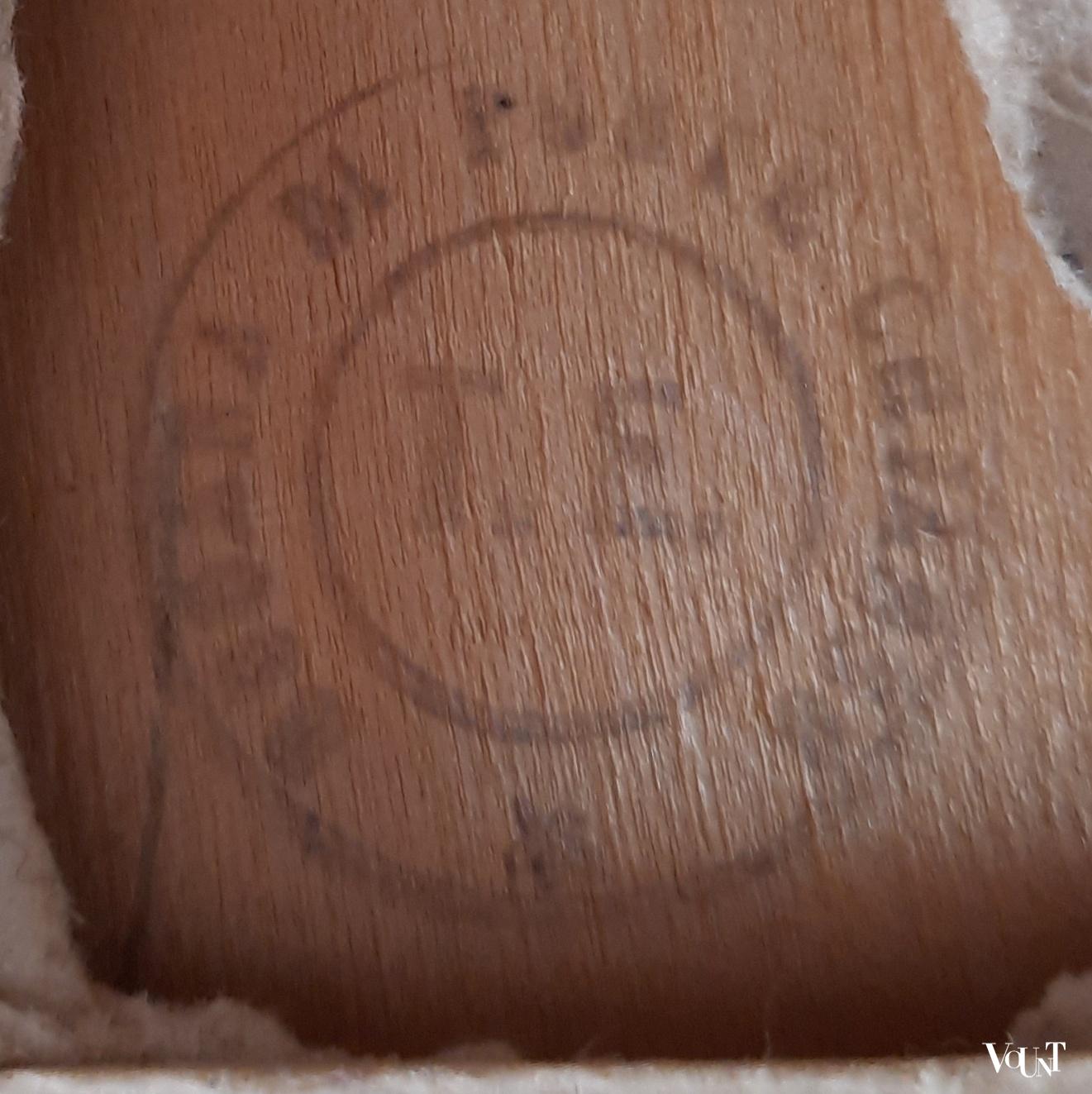 Jaren '70 schilderij vrouw met kat en vogel, Ilana 1976