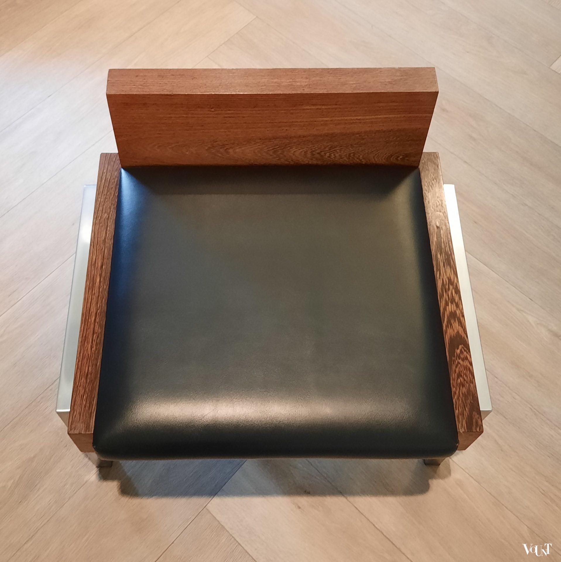 Modulair systeem wengébankjes, jaren '60