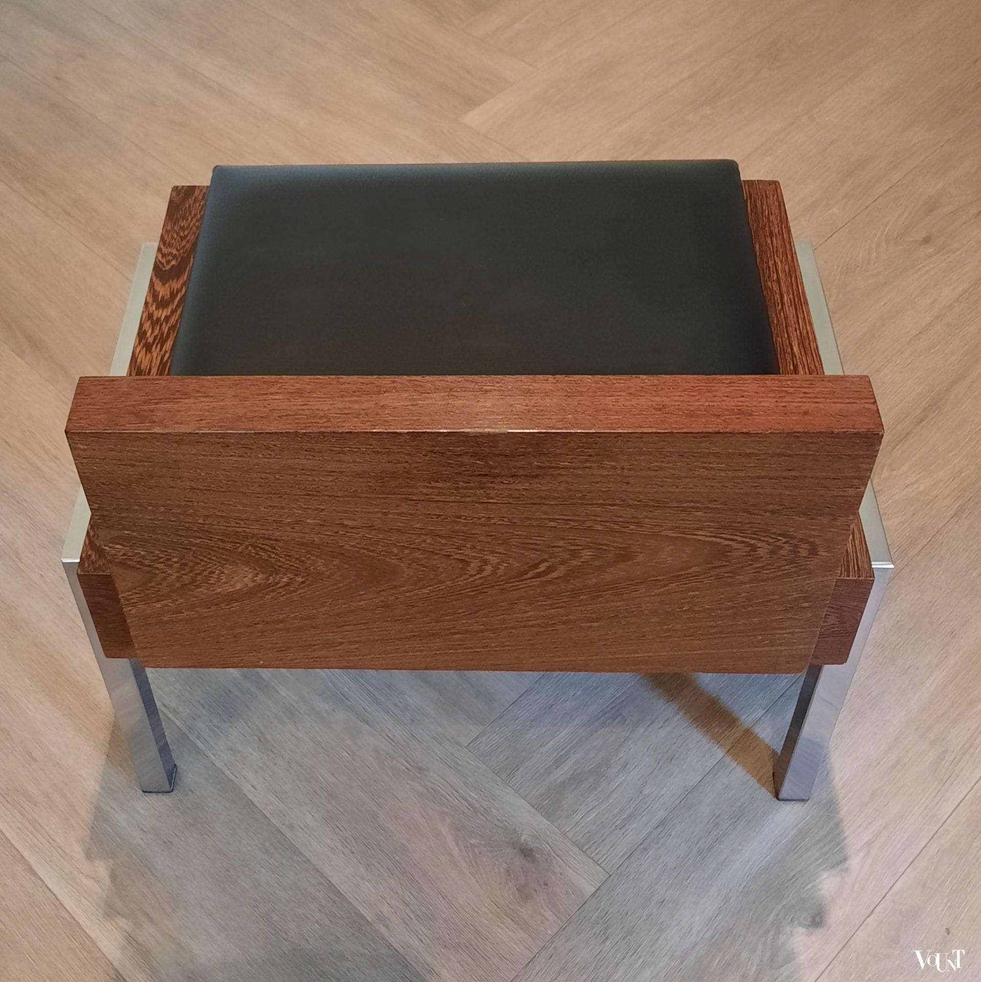 Modulair systeem wengébankjes, jaren '60