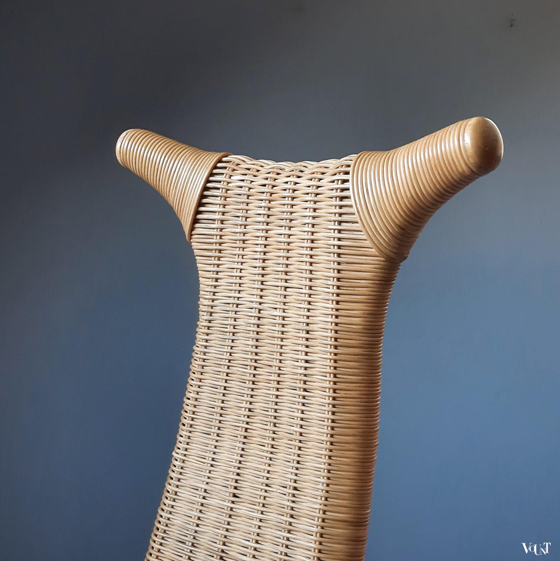 Rotan stoel "Carmen", Pierantonio Bonacina, jaren '90