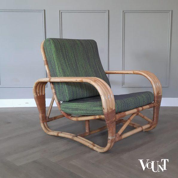 Rotan fauteuil, jaren '40