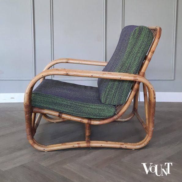 Rotan fauteuil, jaren '40