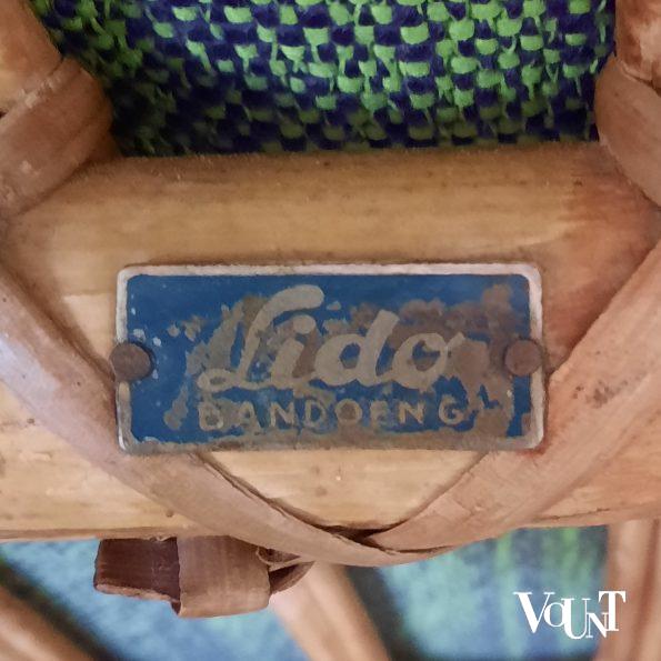 Rotan fauteuil, jaren '40