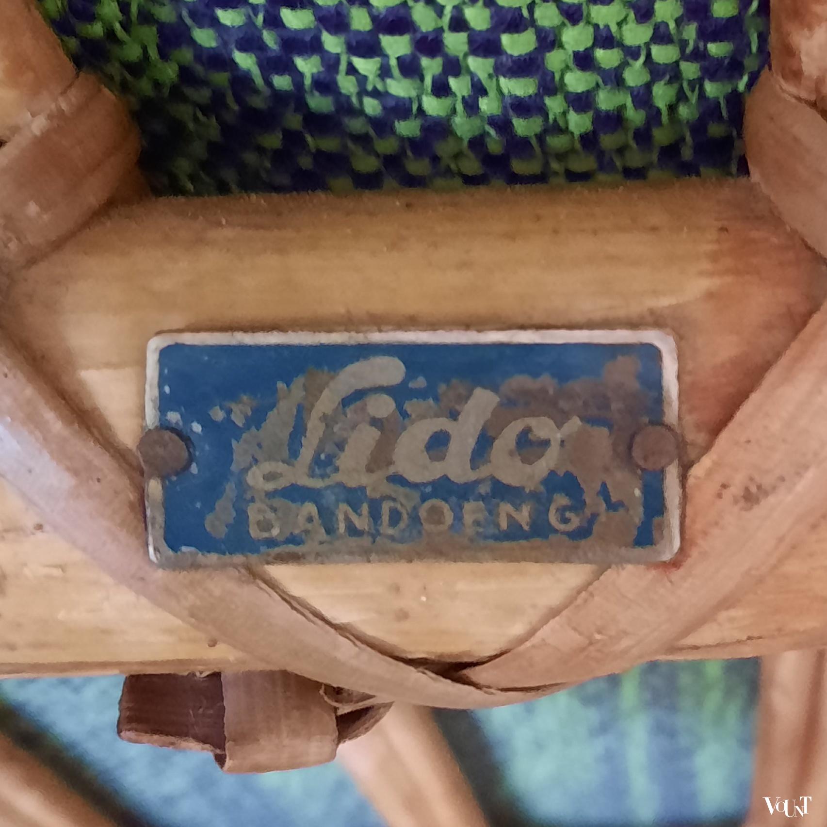 Rotan fauteuil, jaren '40