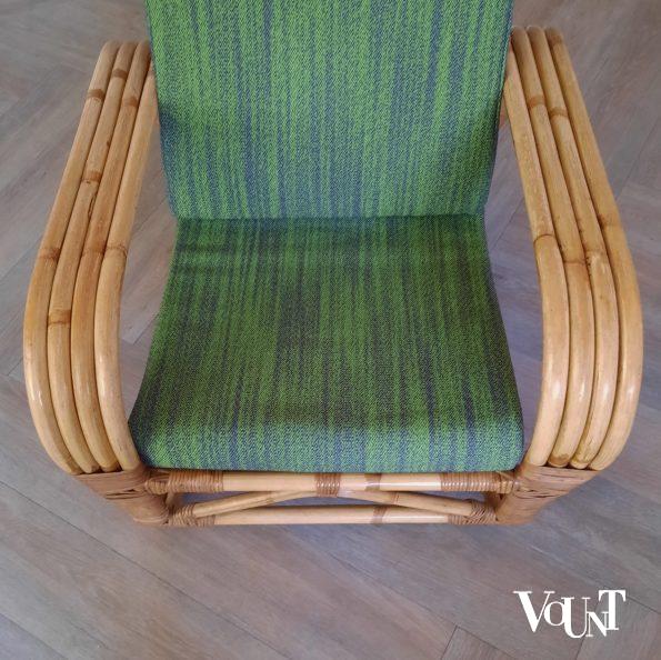Rotan fauteuil, jaren '40