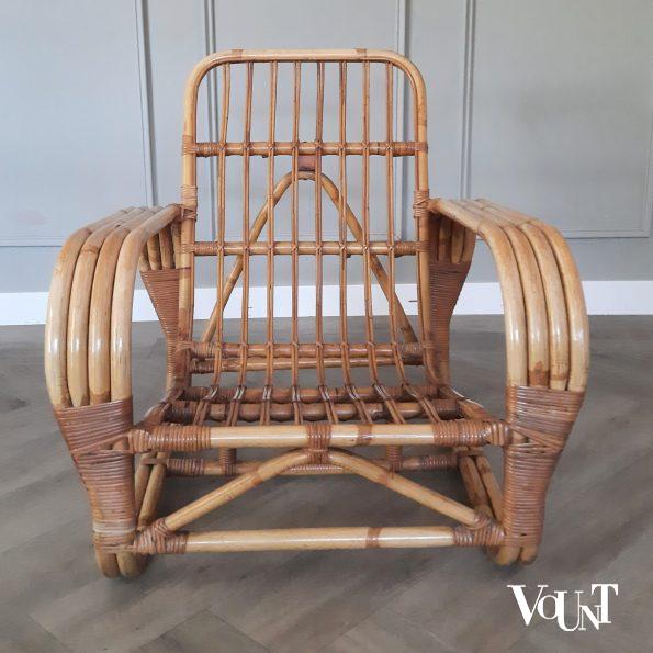 Rotan fauteuil, jaren '40