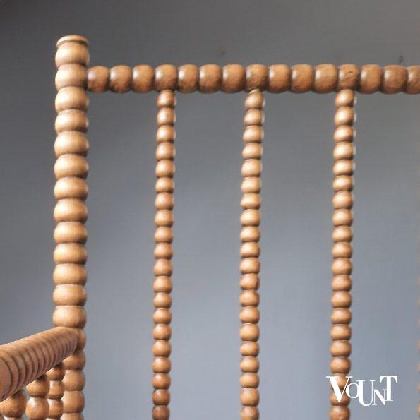 Nederlandse knobbelstoel of bobbin chair, 1e helft 20e eeuw