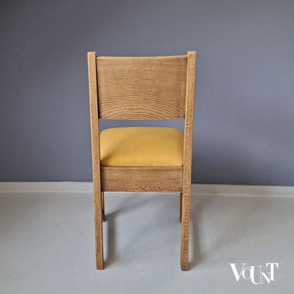 Set van 4 art deco eettafelstoelen, jaren '20/'30