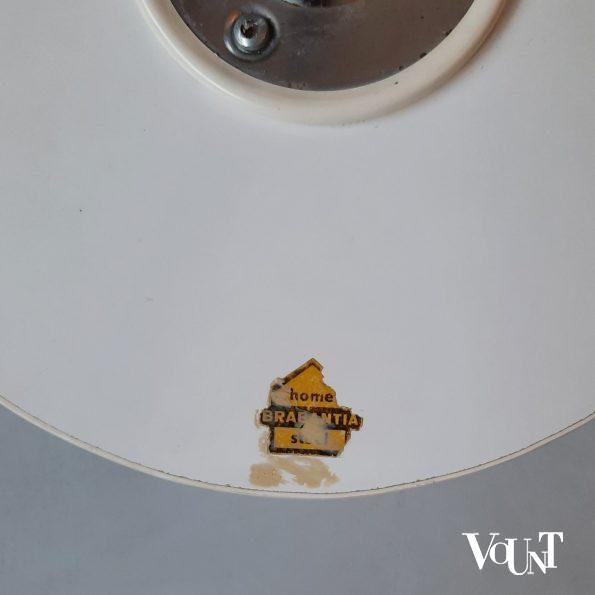 3 ronde bijzettafeltjes, Brabantia Home Steel, jaren '70