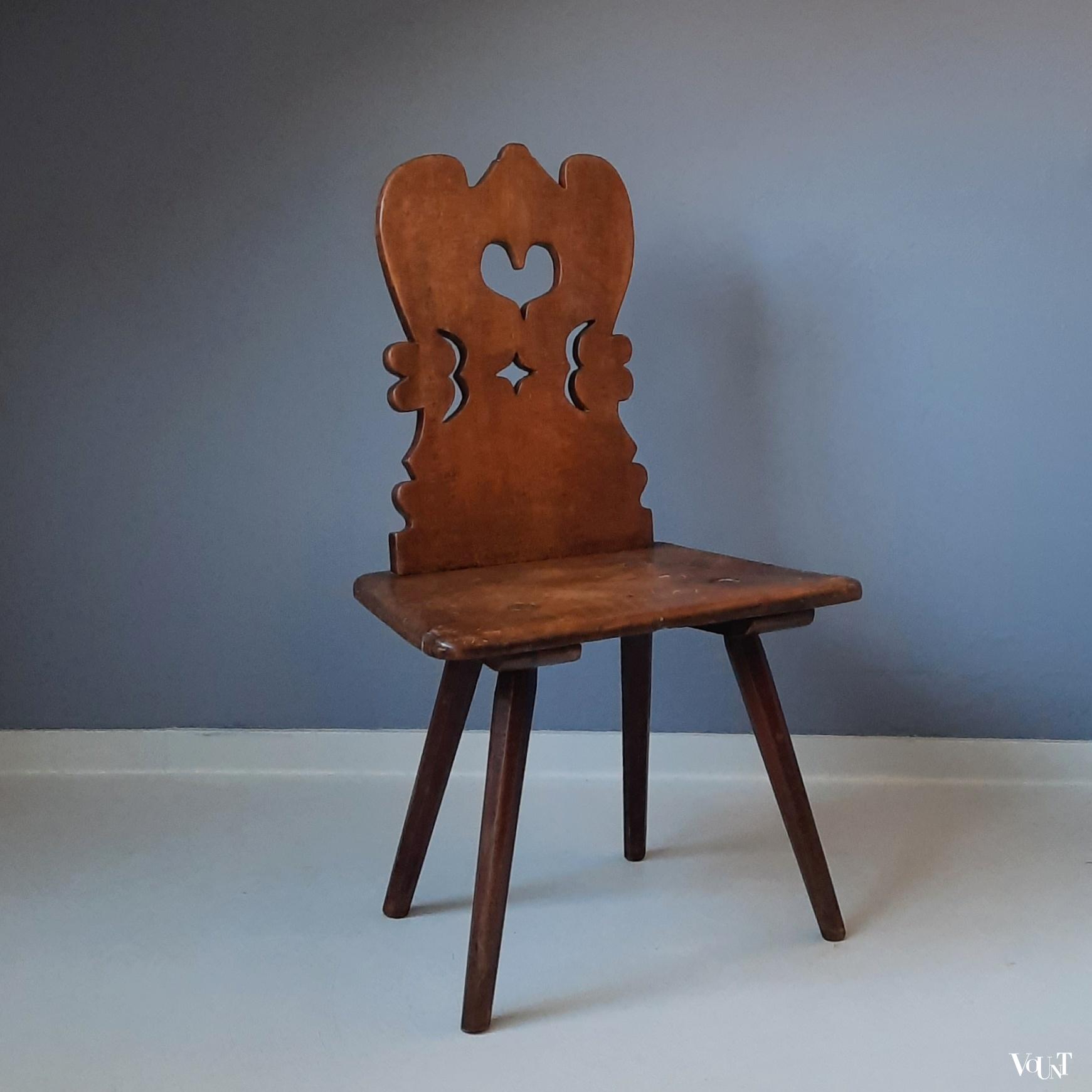 Antiek boerenstoeltje, rond 1900