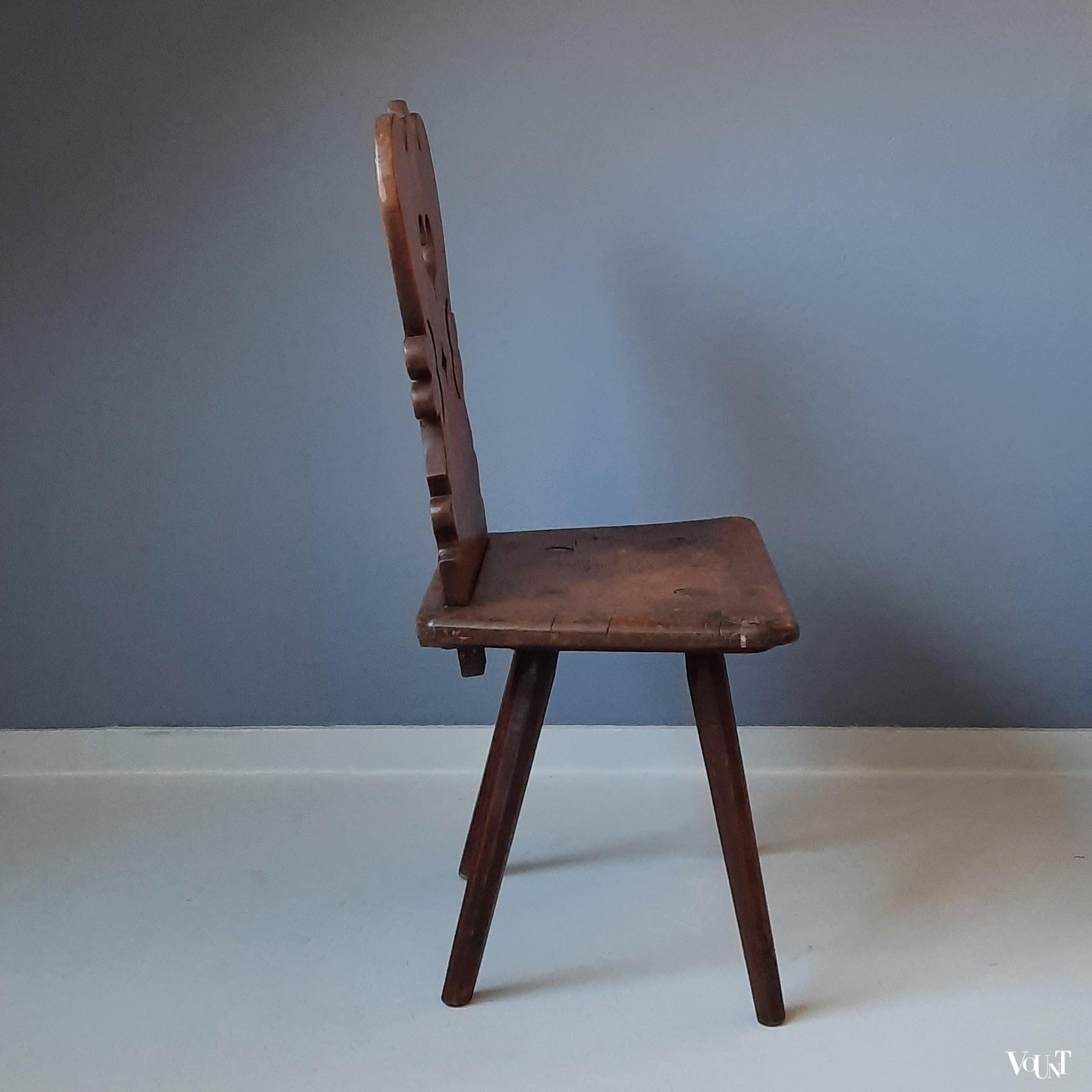 Antiek boerenstoeltje, rond 1900