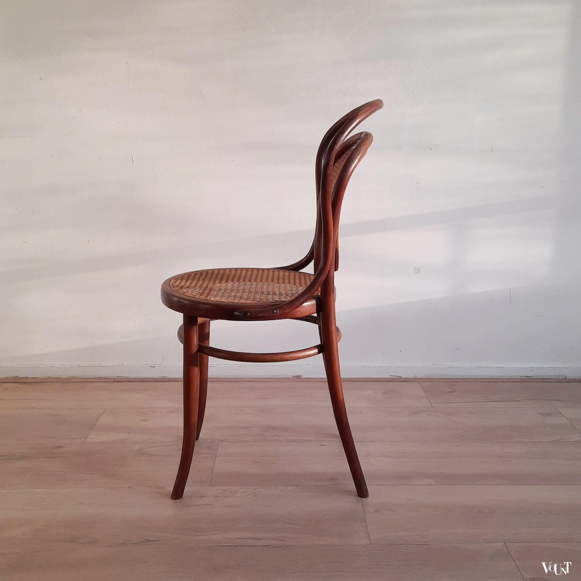 Set van 6 nr. 41 stoelen, Jakob & Josef Kohn, rond 1900