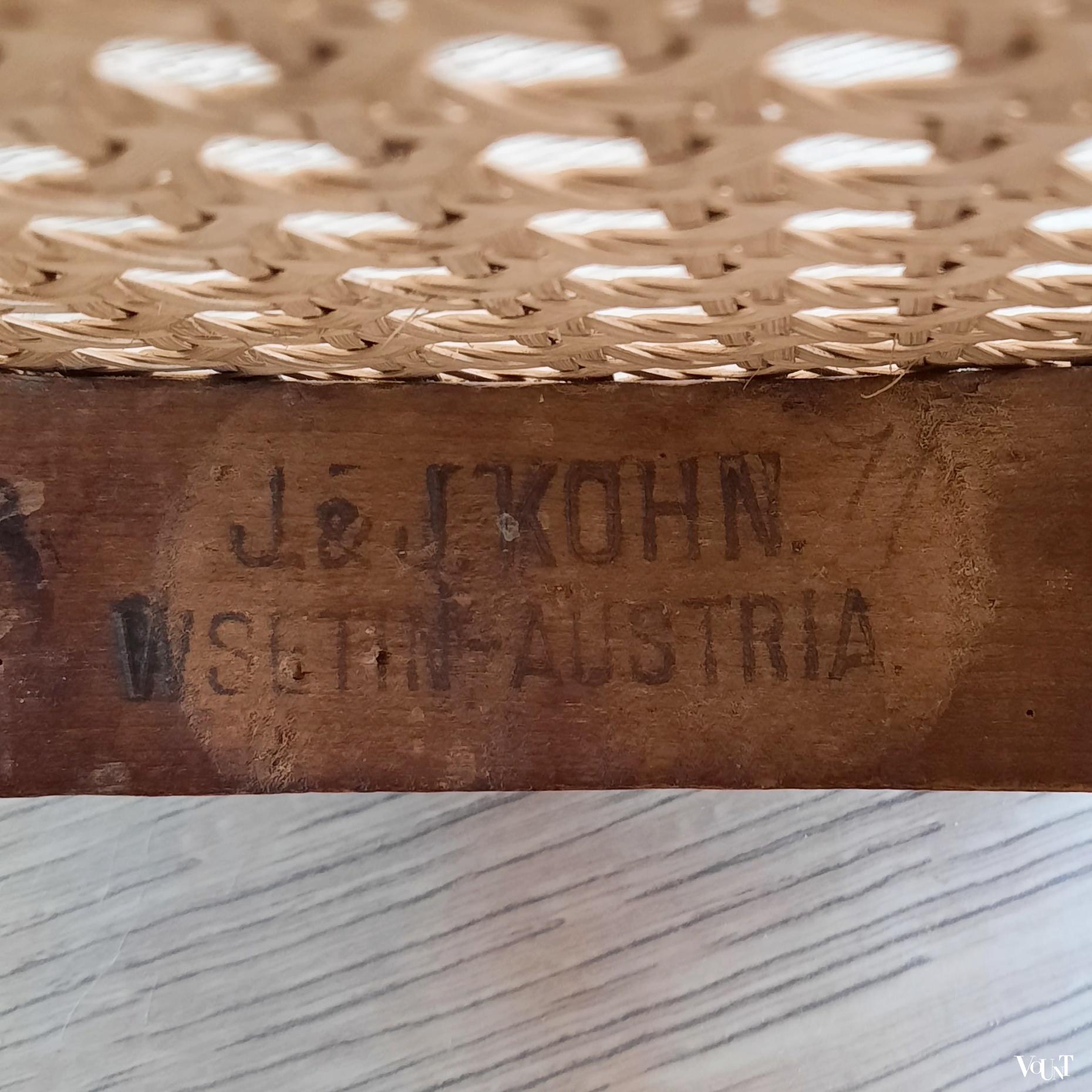 Set van 6 nr. 41 stoelen, Jakob & Josef Kohn, rond 1900