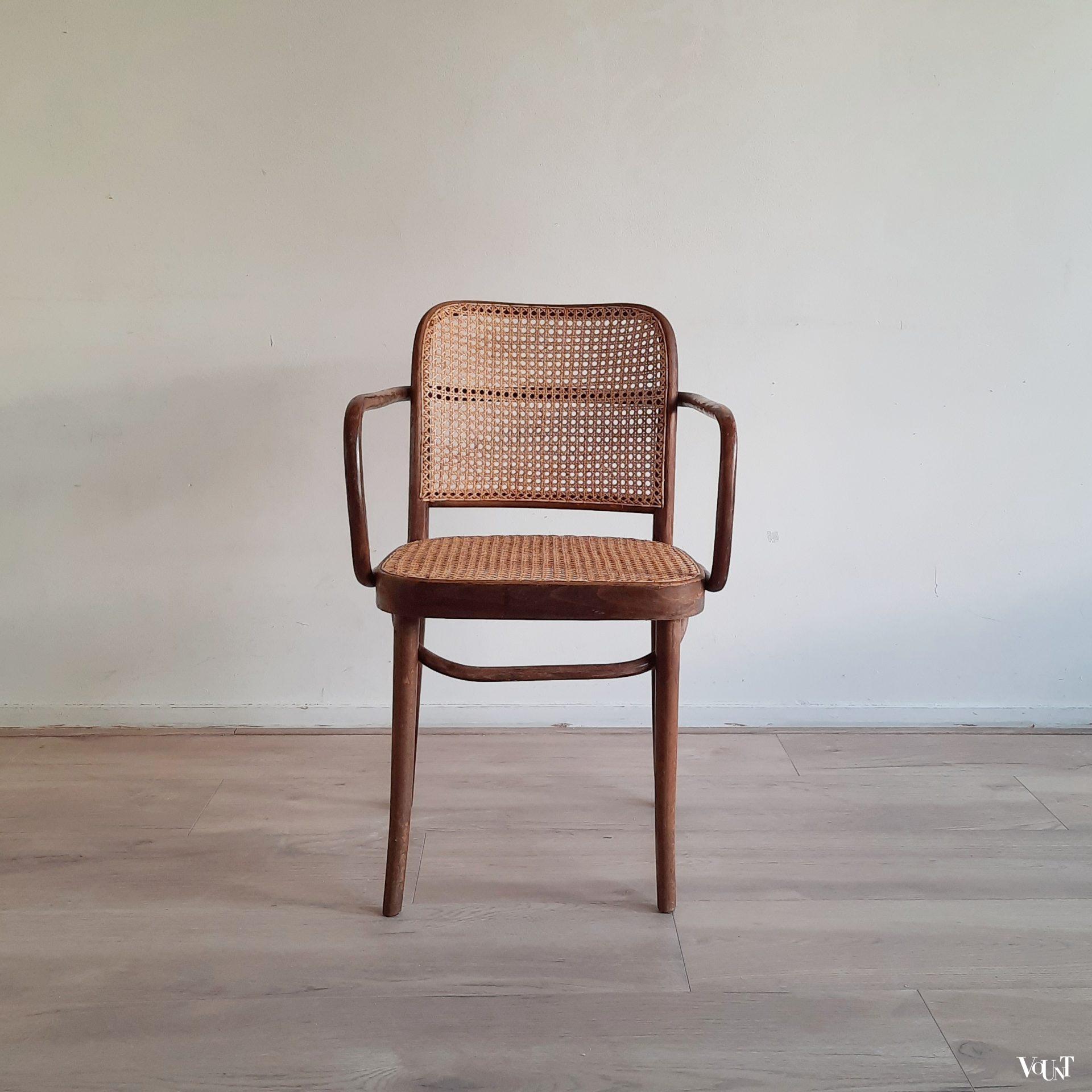 Set van 4 Praag of 811 stoelen, FMG, jaren '60
