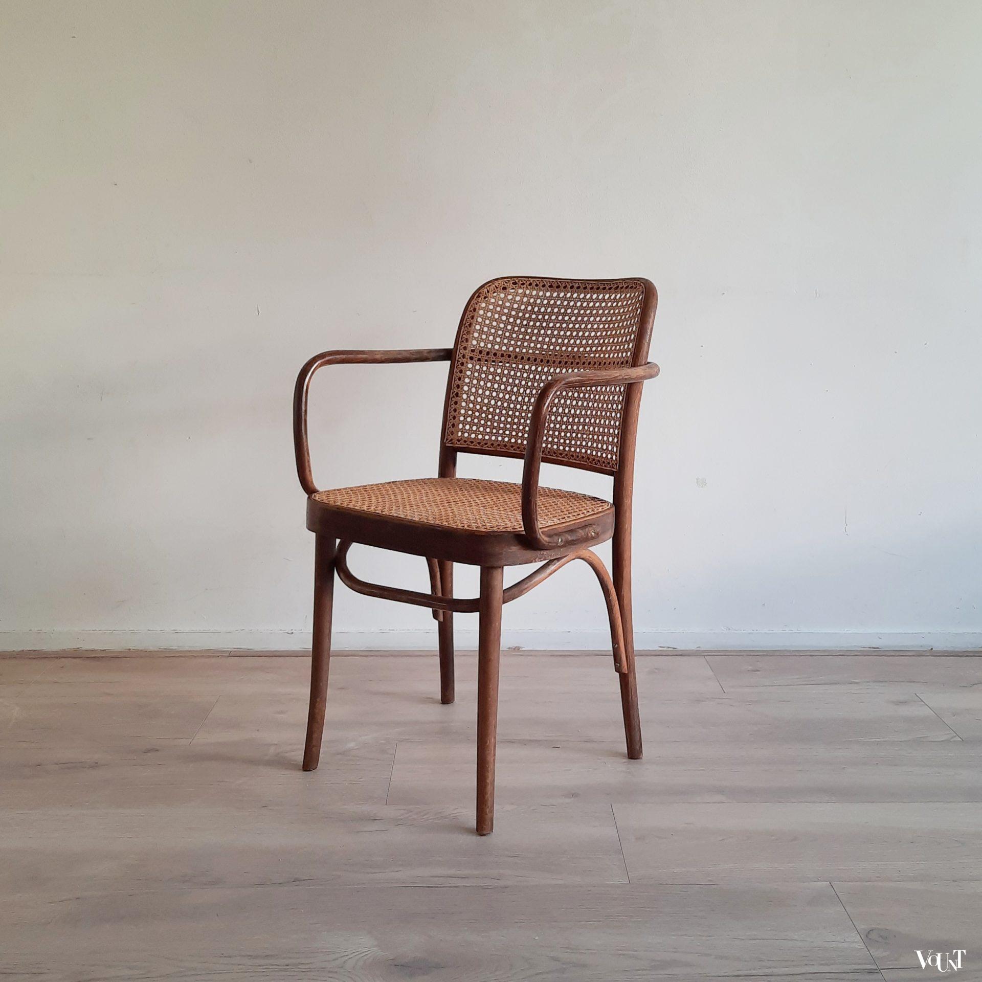 Set van 4 Praag of 811 stoelen, FMG, jaren '60