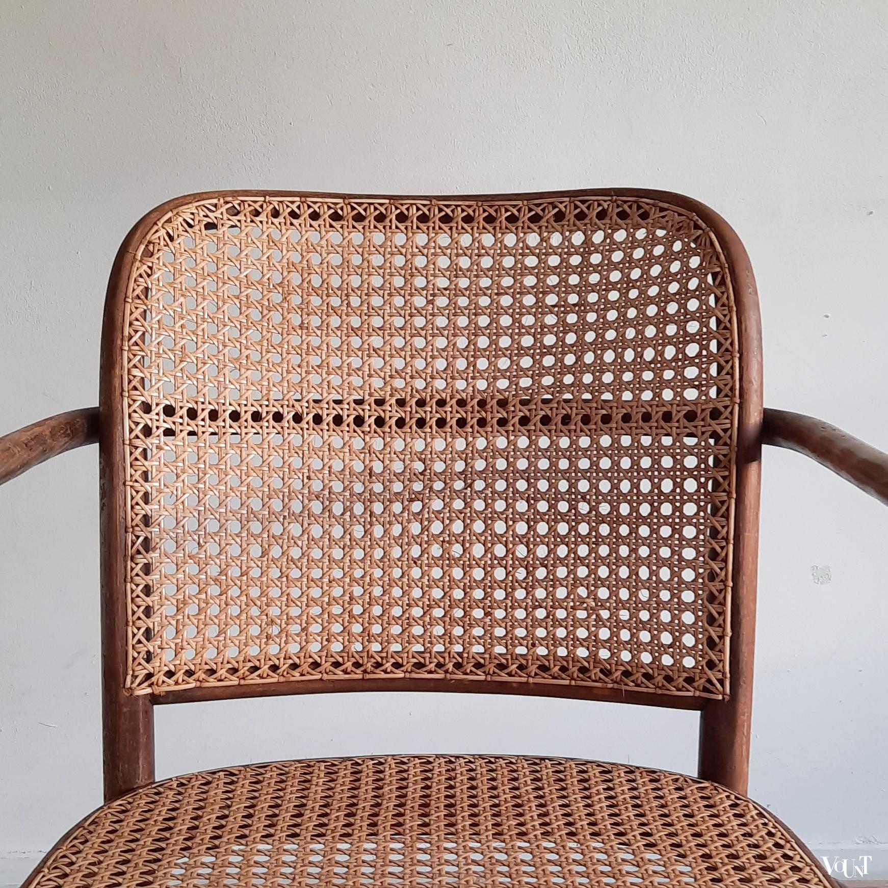 Set van 4 Praag of 811 stoelen, FMG, jaren '60