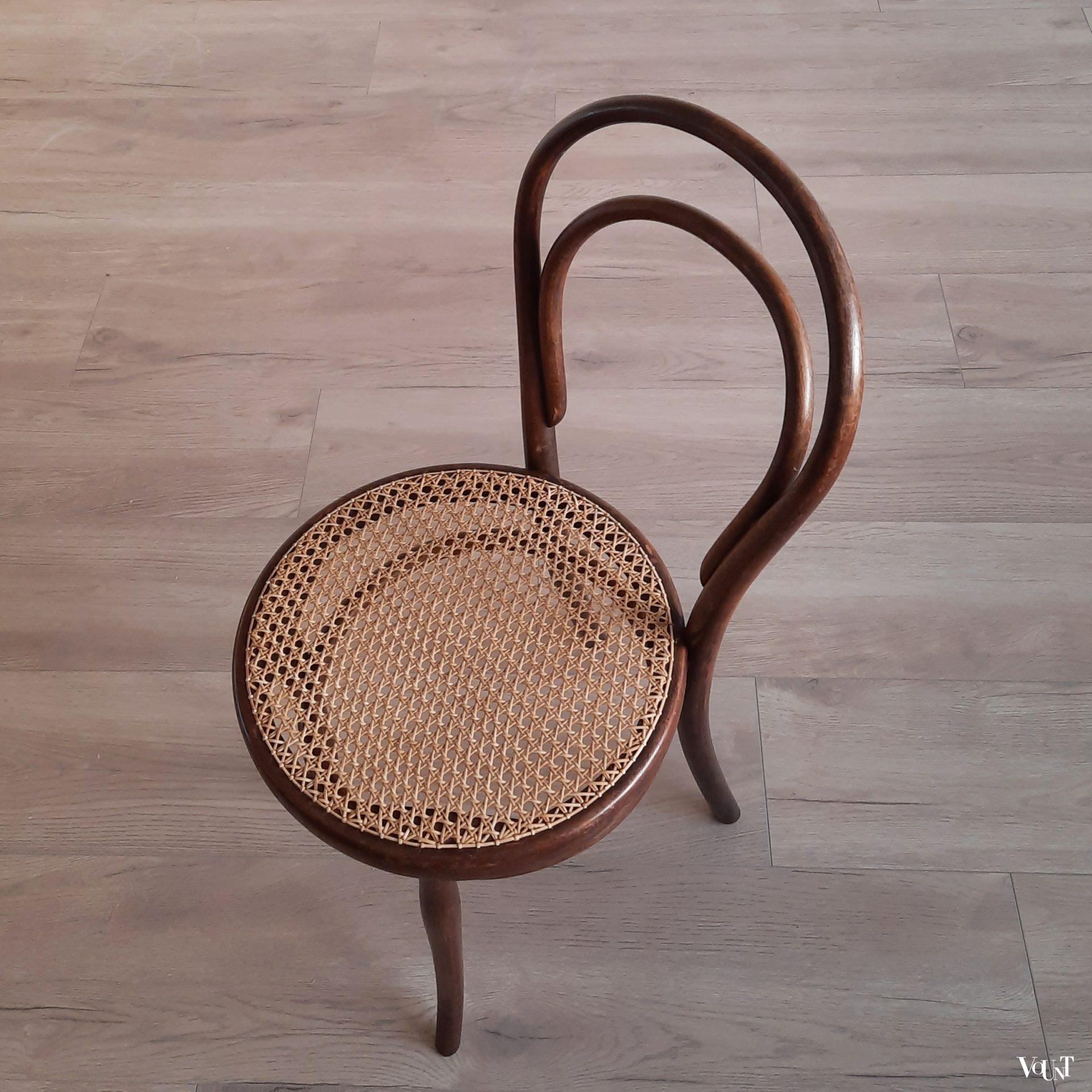 Set van 2 originele Thonet stoelen nr. 14, ca. 1910