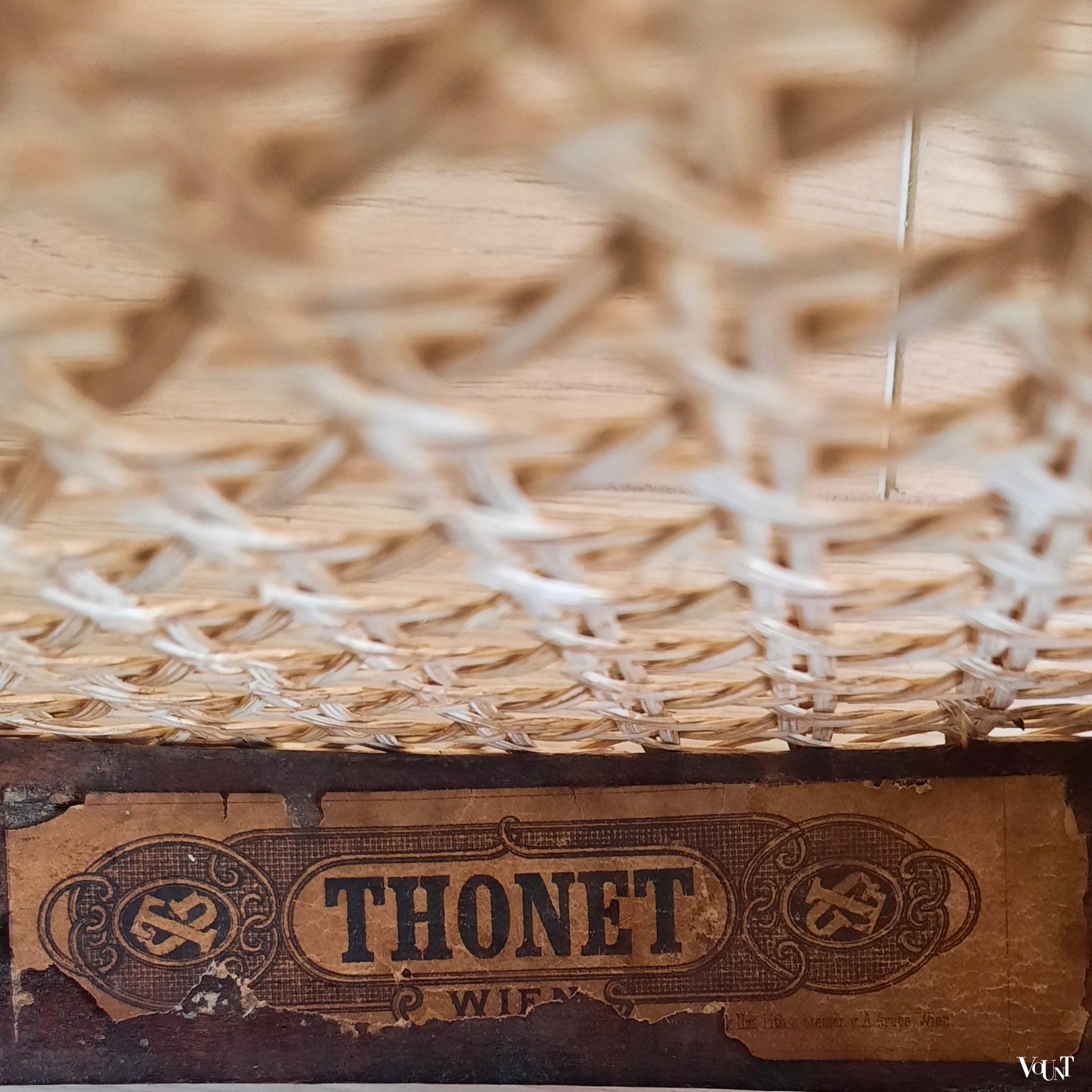 Set van 2 originele Thonet stoelen nr. 14, ca. 1910