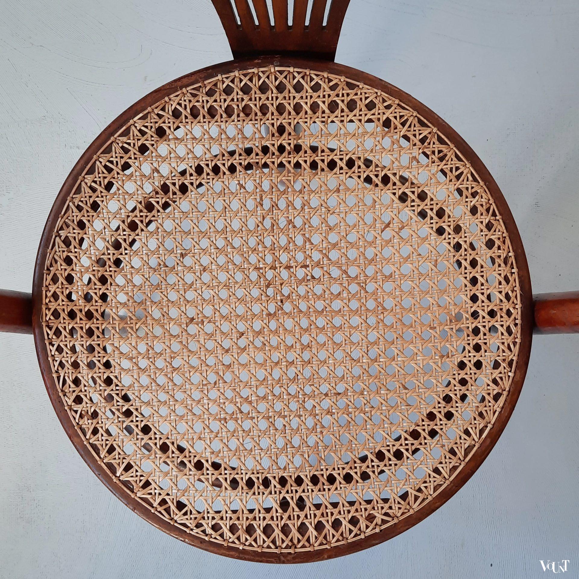 Antiek Thonet bureaustoeltje, rond 1900