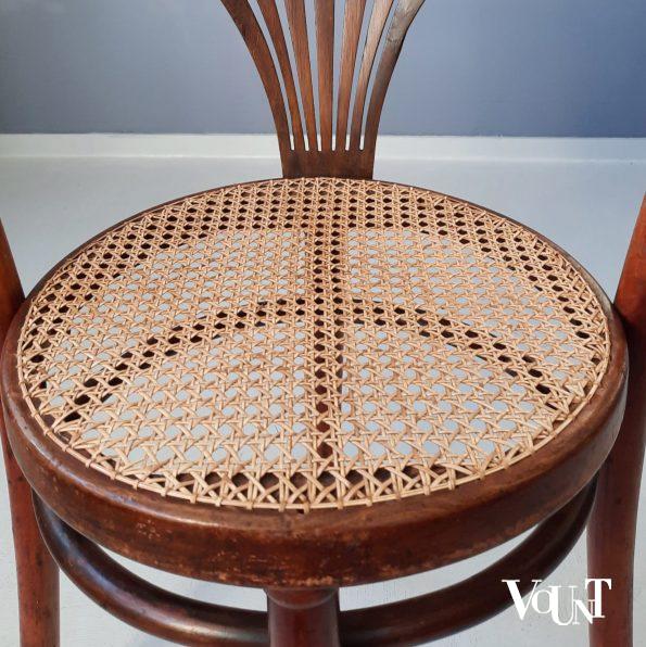 Antiek Thonet bureaustoeltje, rond 1900