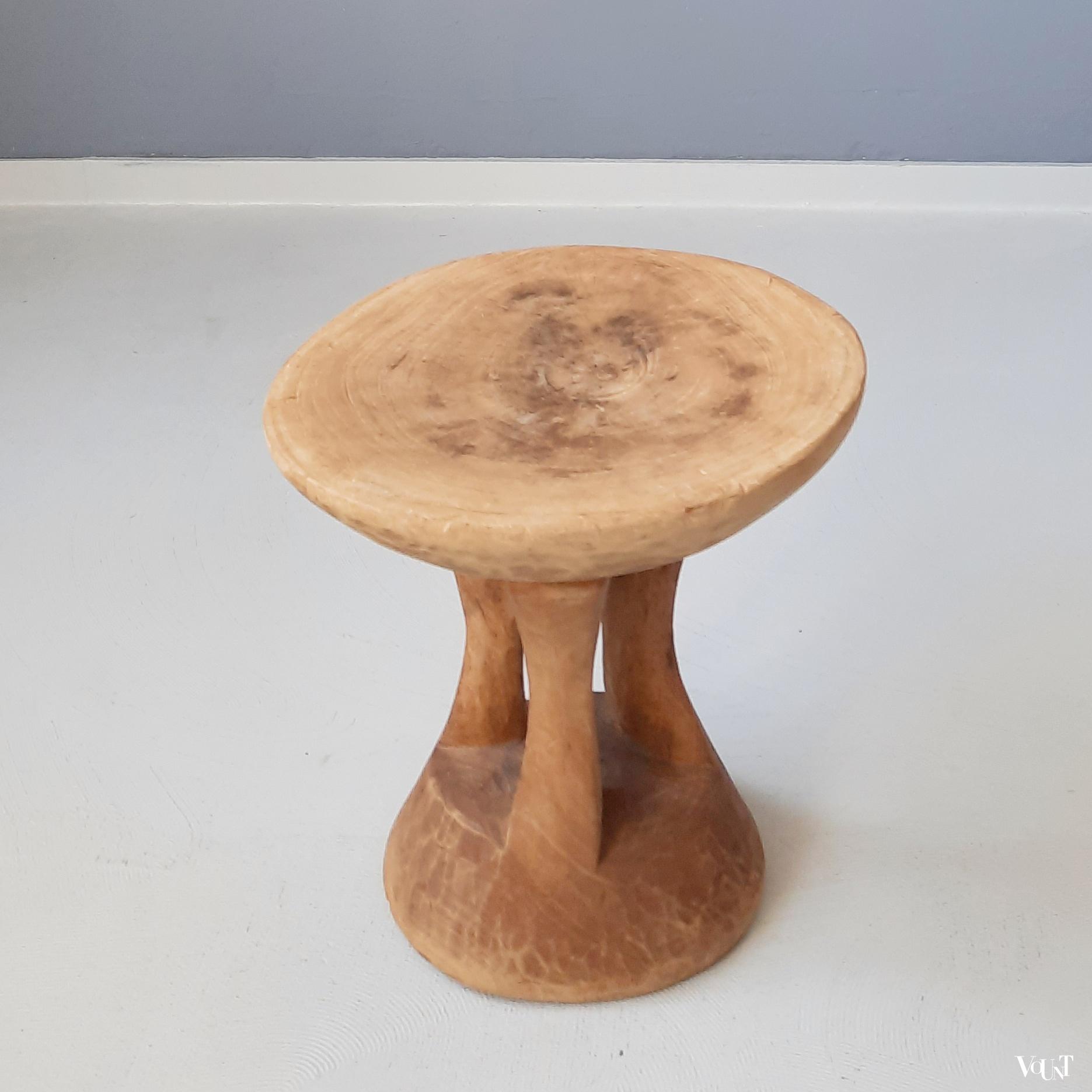 Afrikaanse houten kruk, 2e helft 20e eeuw