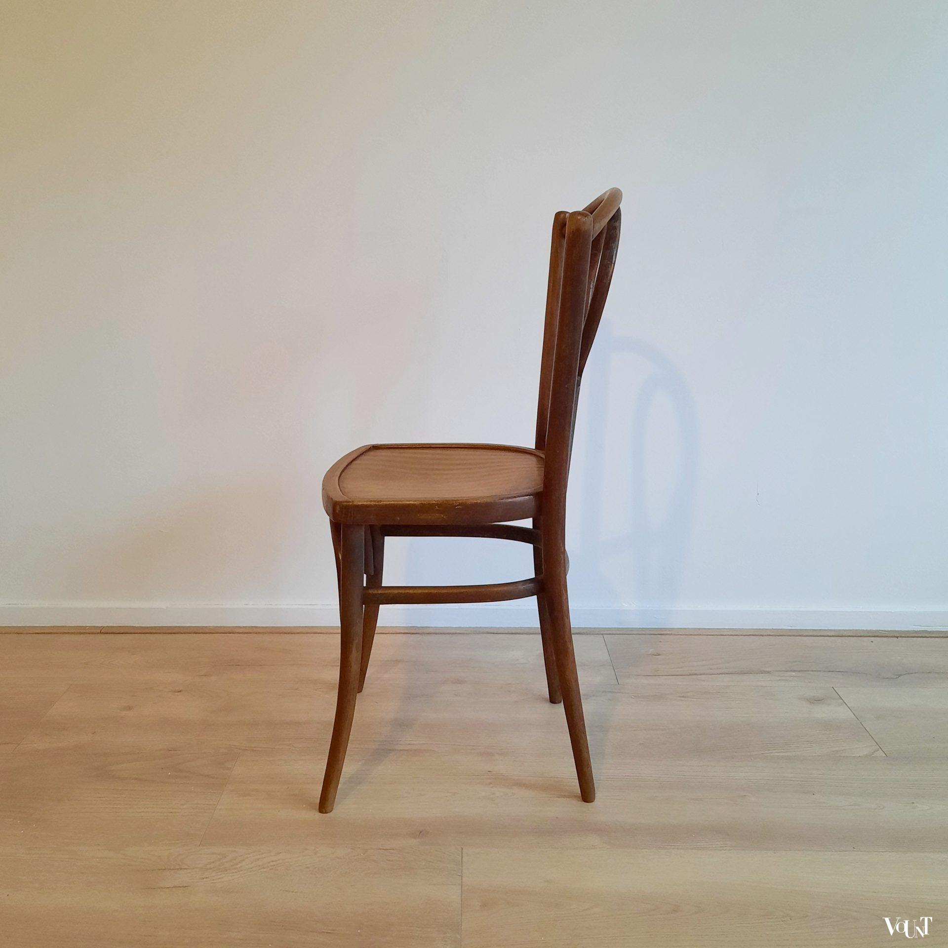 Set van 6 GYF stoelen, Frankrijk, ca. 1930