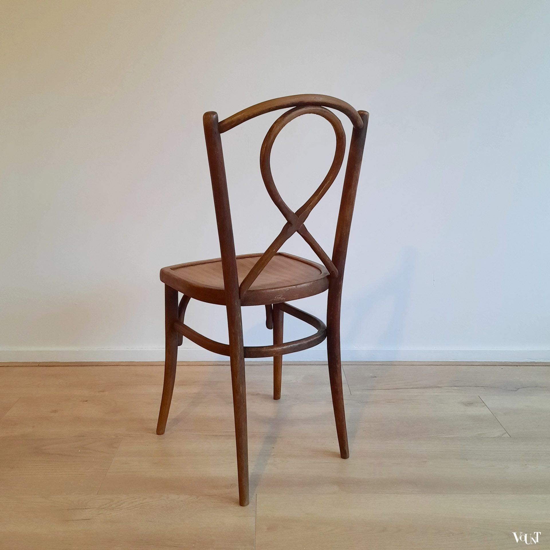 Set van 6 GYF stoelen, Frankrijk, ca. 1930