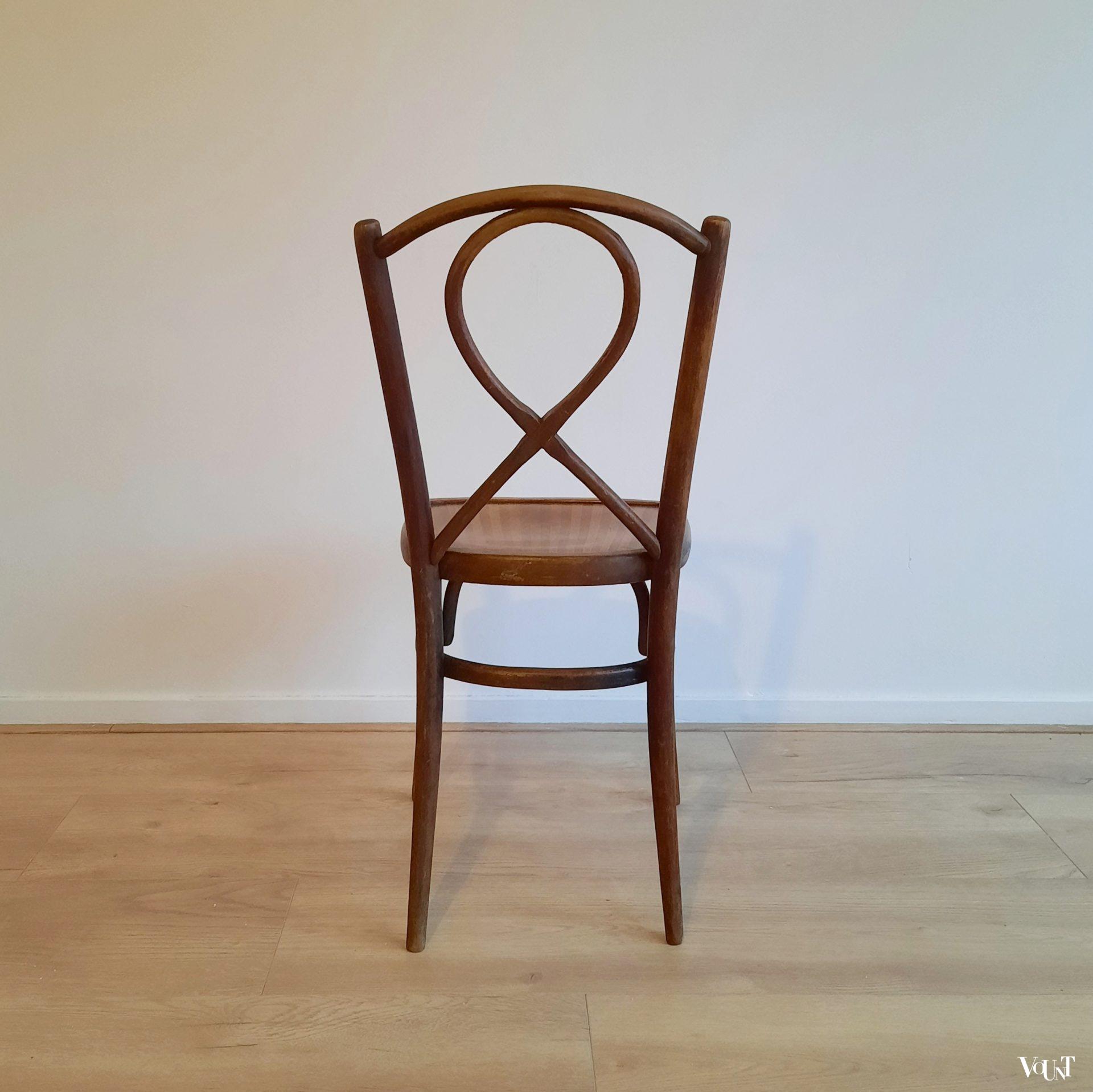 Set van 6 GYF stoelen, Frankrijk, ca. 1930