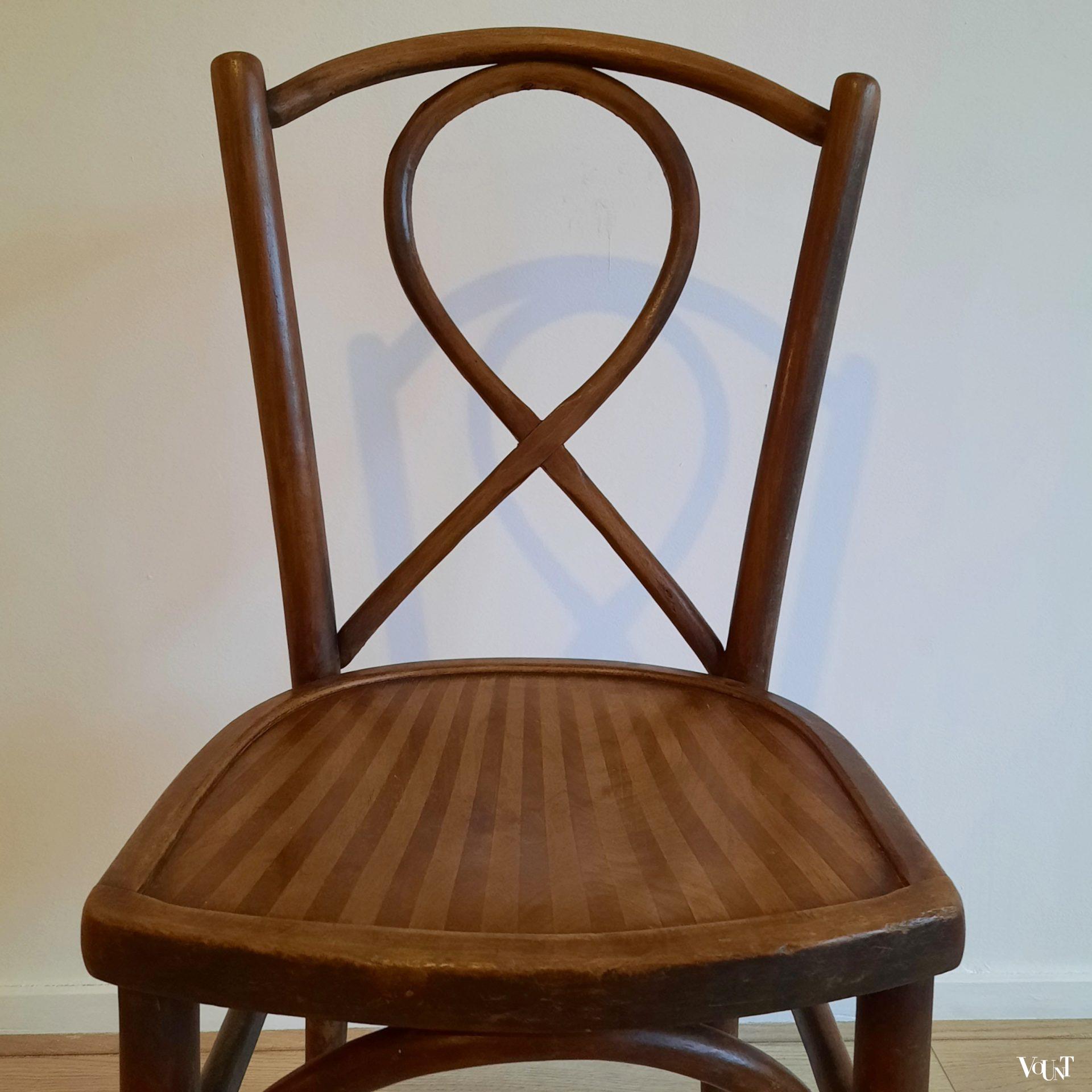 Set van 6 GYF stoelen, Frankrijk, ca. 1930