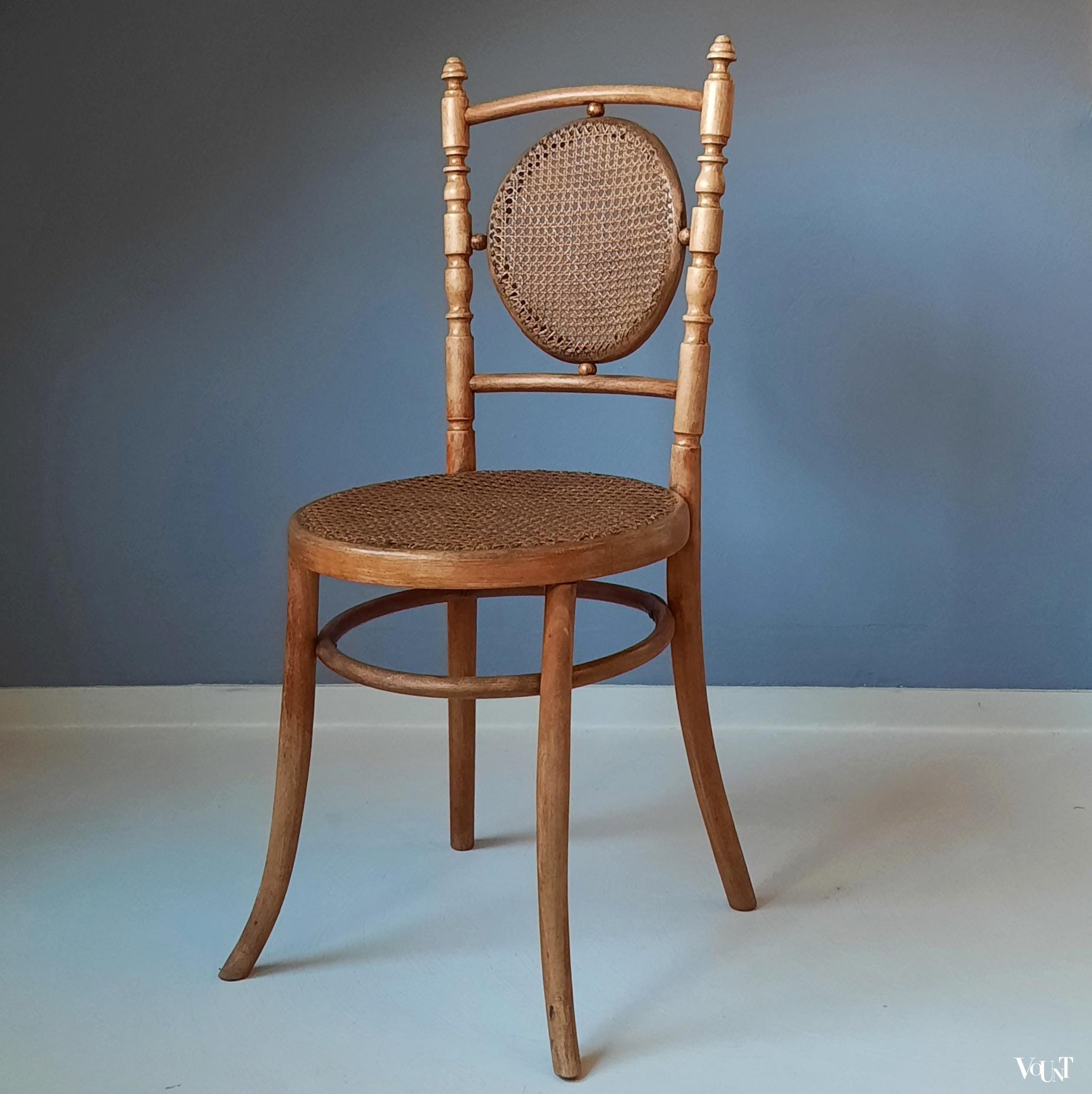 Bentwood stoel nr. 62, Fischel, ca. jaren '20