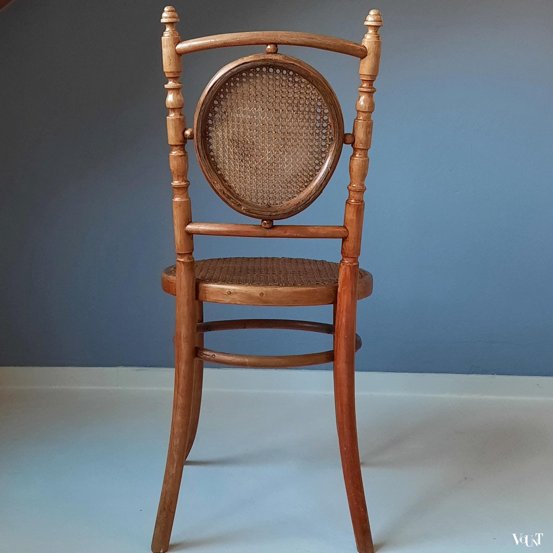 Bentwood stoel nr. 62, Fischel, ca. jaren '20