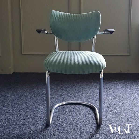 Set van 2 stoelen 3011 van Gebr. De Wit (Schiedam), jaren '60