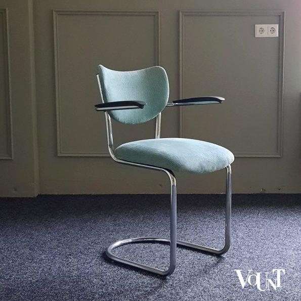 Set van 2 stoelen 3011 van Gebr. De Wit (Schiedam), jaren '60