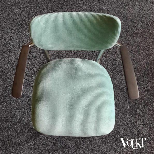 Set van 2 stoelen 3011 van Gebr. De Wit (Schiedam), jaren '60