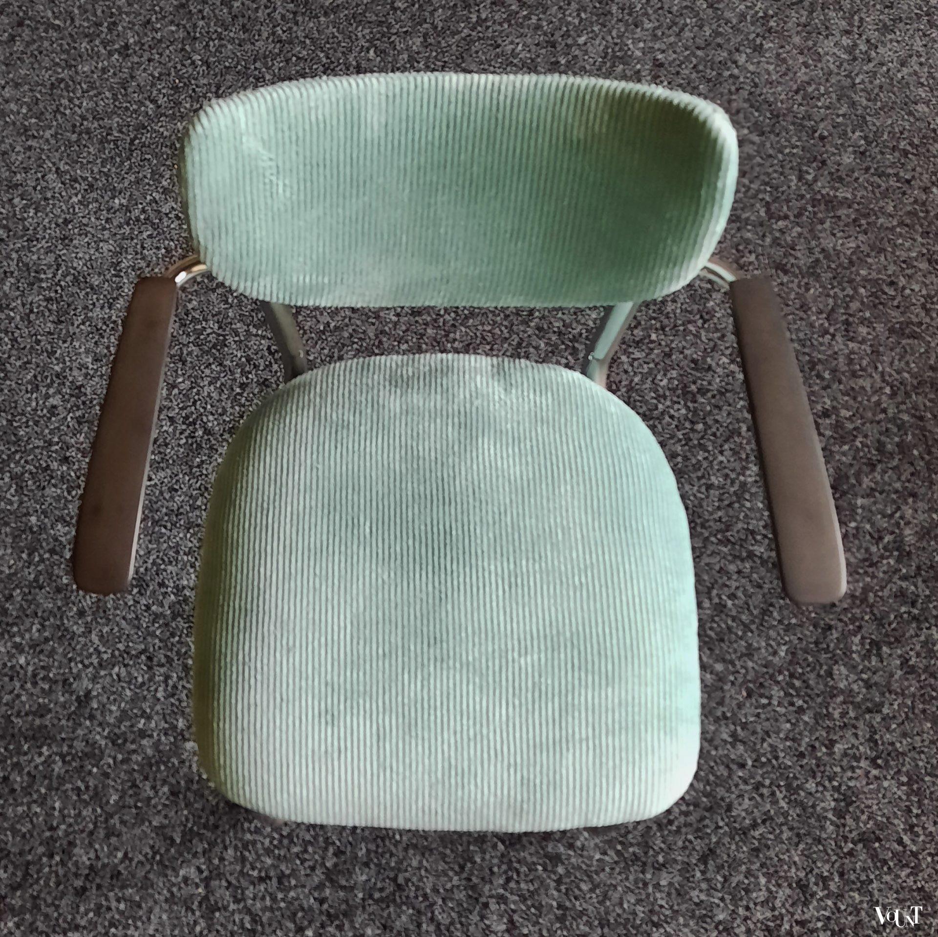 Set van 2 stoelen 3011 van Gebr. De Wit (Schiedam), jaren '60