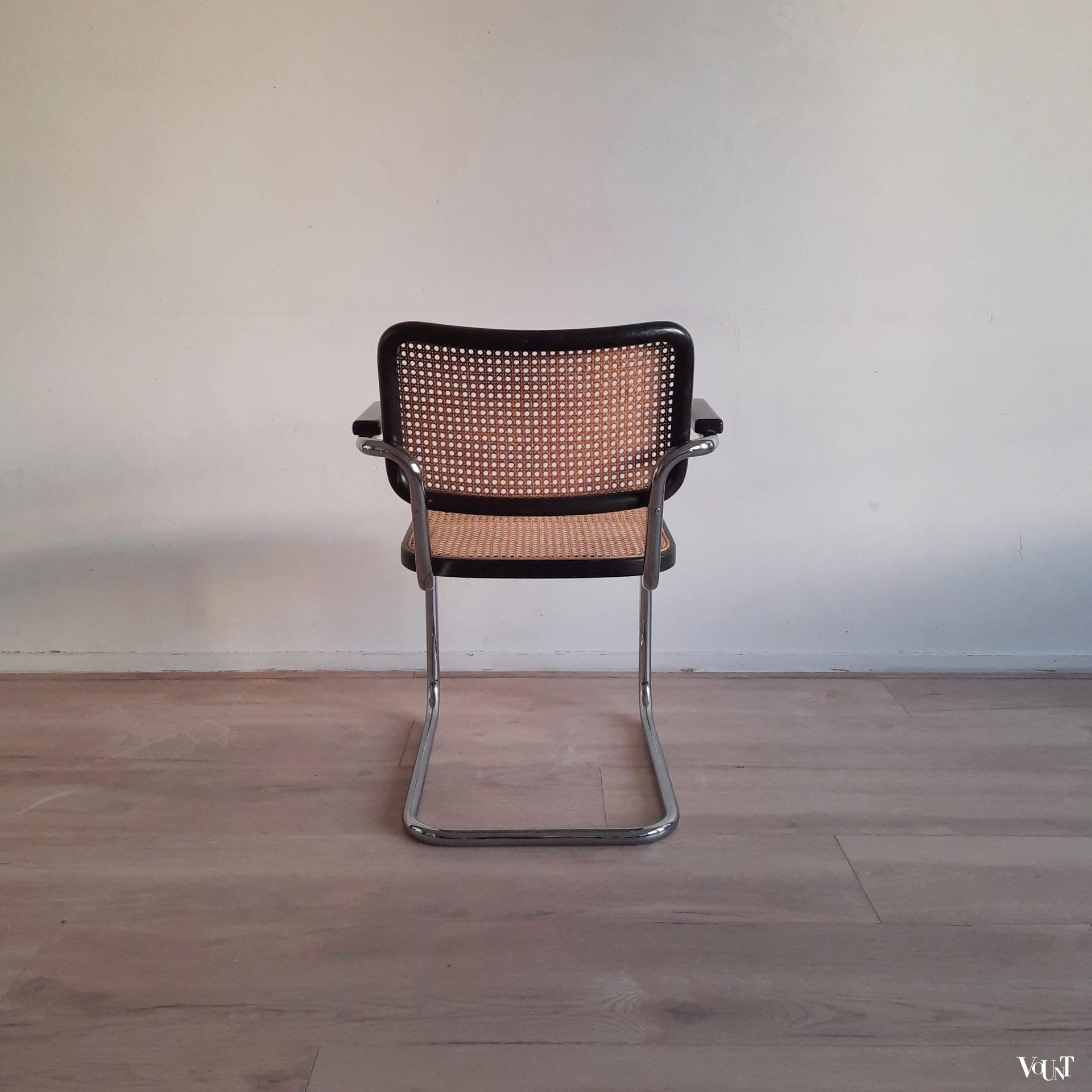 Set van 2 originele S64 stoelen, Marcel Breuer voor Thonet, jaren '80